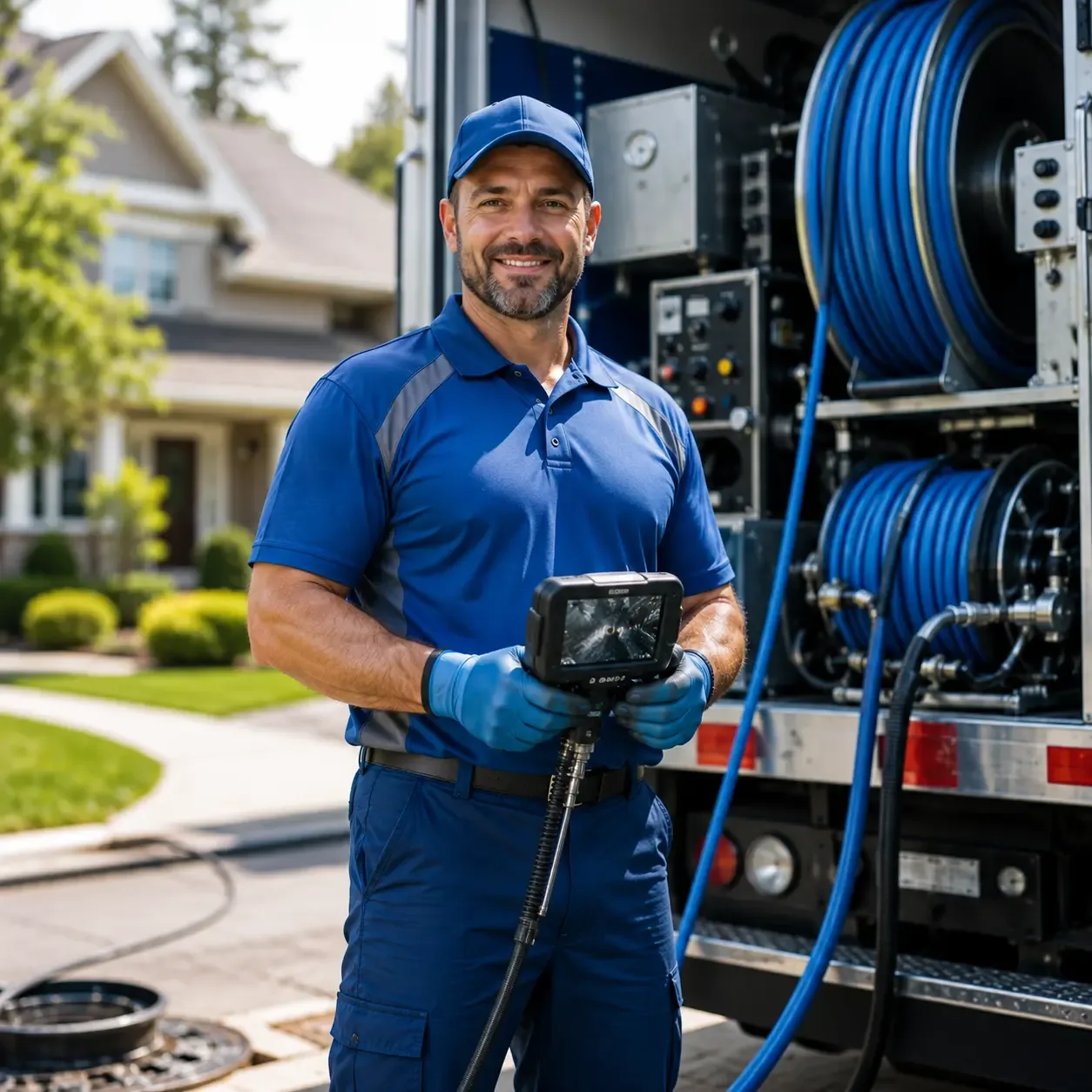 Local outdoor drain cleaning specialists in Fortuna, CA